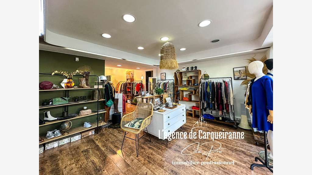 A vendre FDC boutique prêt à porter à Carqueiranne