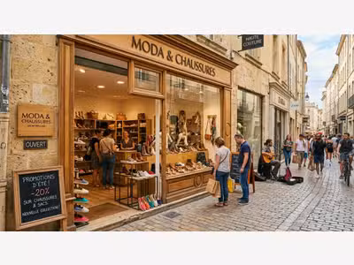 Vente FDC chaussures sous enseigne à Montpellier
