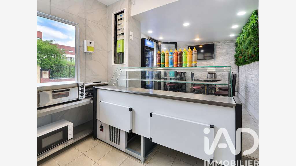 Vente restauration rapide de 35m² à Aubervilliers