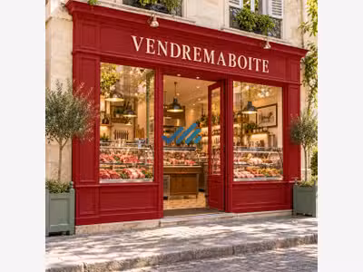 Boucherie de bourg