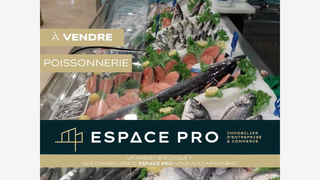 Poissonnerie à vendre en centre ville de Caen