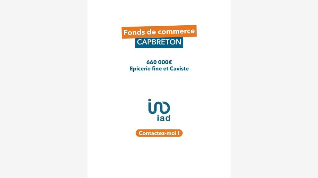 Vente FDC alimentation caviste empl n°1 Capbreton