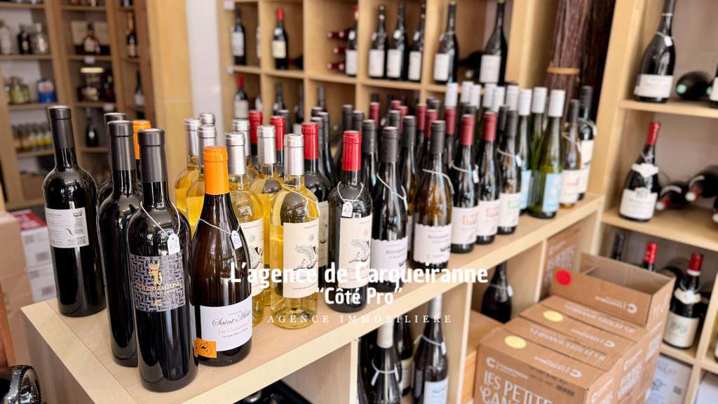 A vendre cave à vin au centre de Carqueiranne