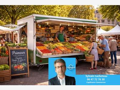 A vendre commerce de primeur sur marchés Fougères