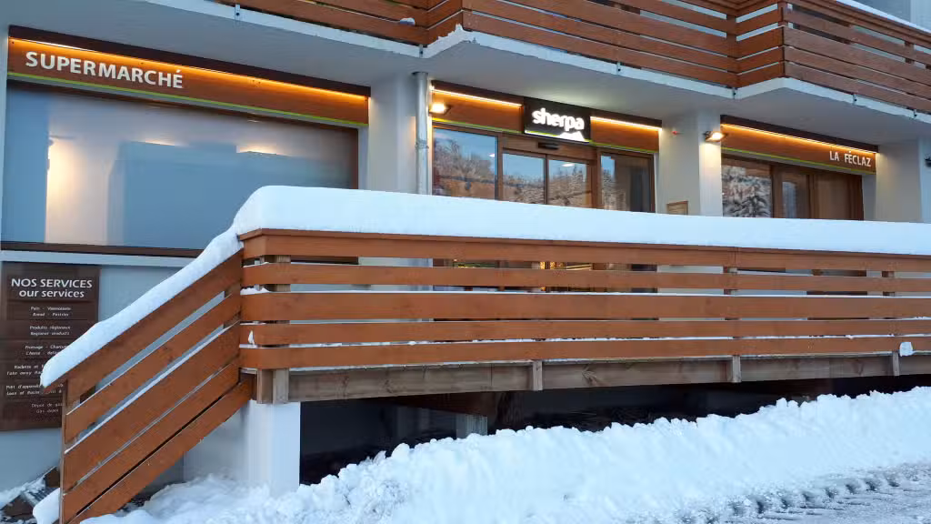 Vente supérette station de ski de La Féclaz