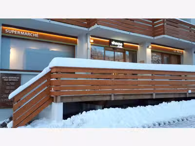 Vente supérette station de ski de La Féclaz