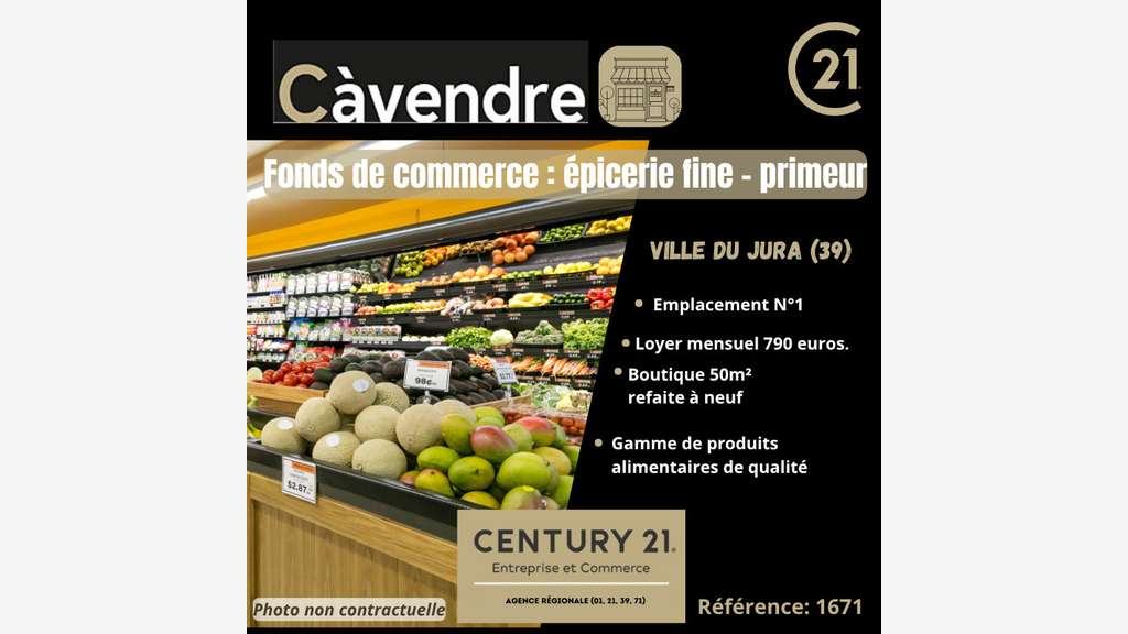 AV épicerie fine primeur traiteur sur le Jura (39)