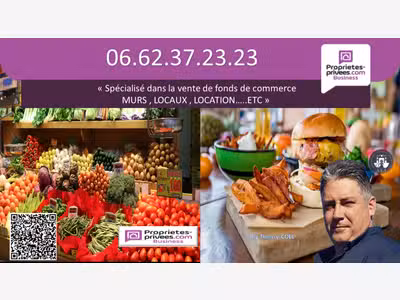 Vente FDC épicerie primeur de 100m² à Lyon 69003