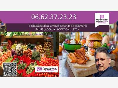 Vente FDC épicerie primeur de 100m² à Lyon 69003