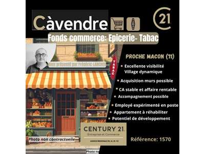 Vente Alimentation à Mâcon
