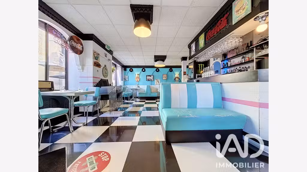 Vente restaurant de burgers terrasse à Marcoussis