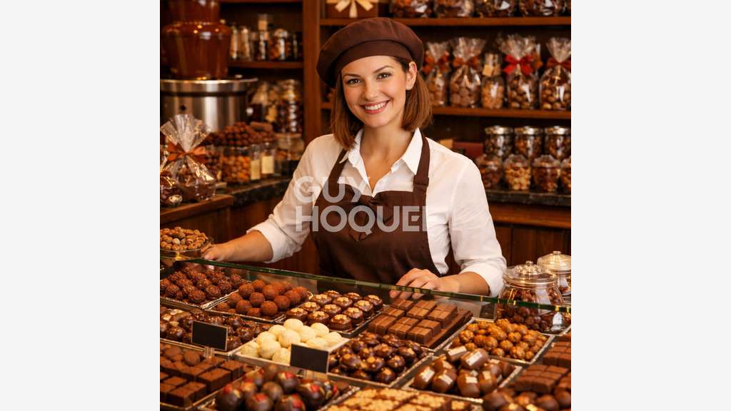 Vente magasin de chocolats sous enseigne à Melun