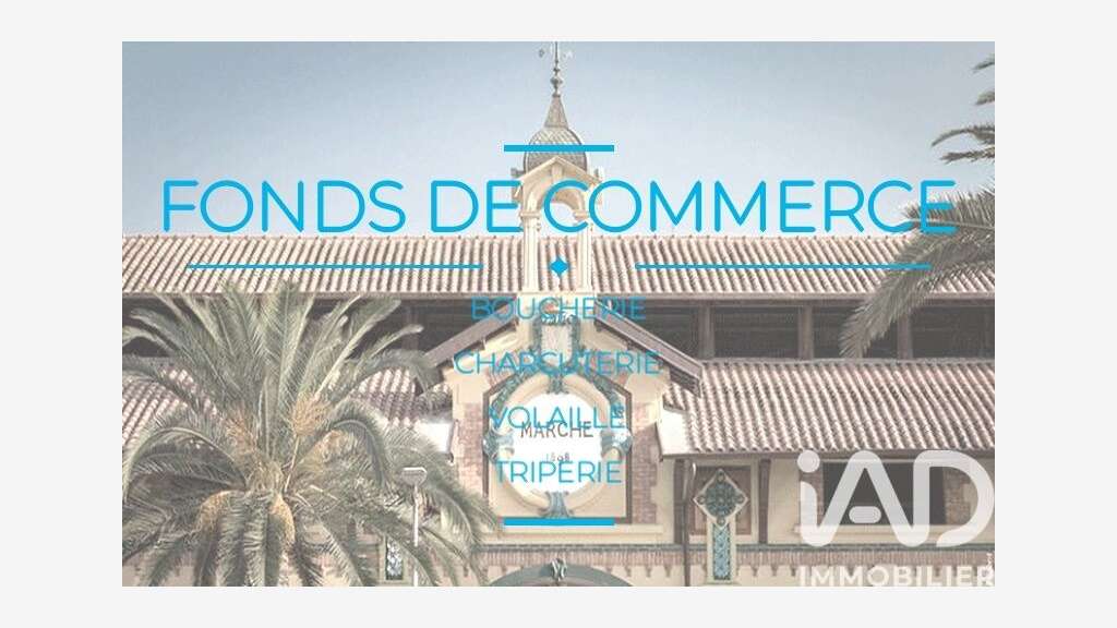 Vente FDC boucherie charcuterie à Menton Halles