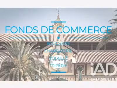 Vente FDC boucherie charcuterie à Menton Halles