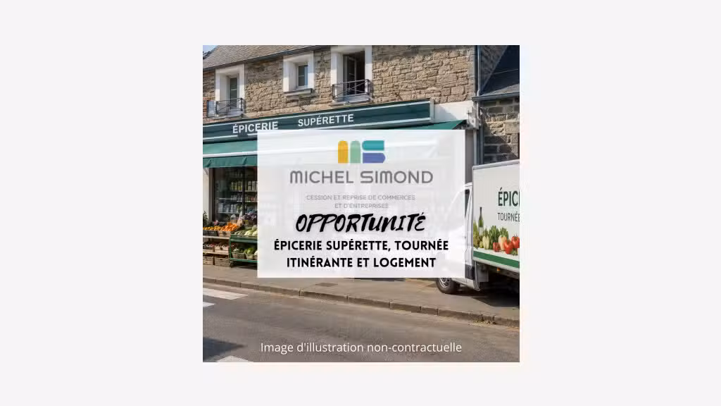 AV épicerie tournée itinérante + logement Morbihan
