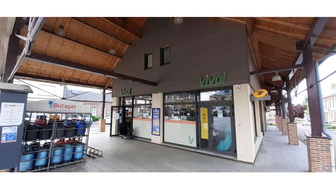 Reprise commerce alimentaire VIVAL dept 76