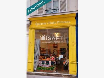 Vente épicerie 28m² Paris 5e faible loyer, bon CA