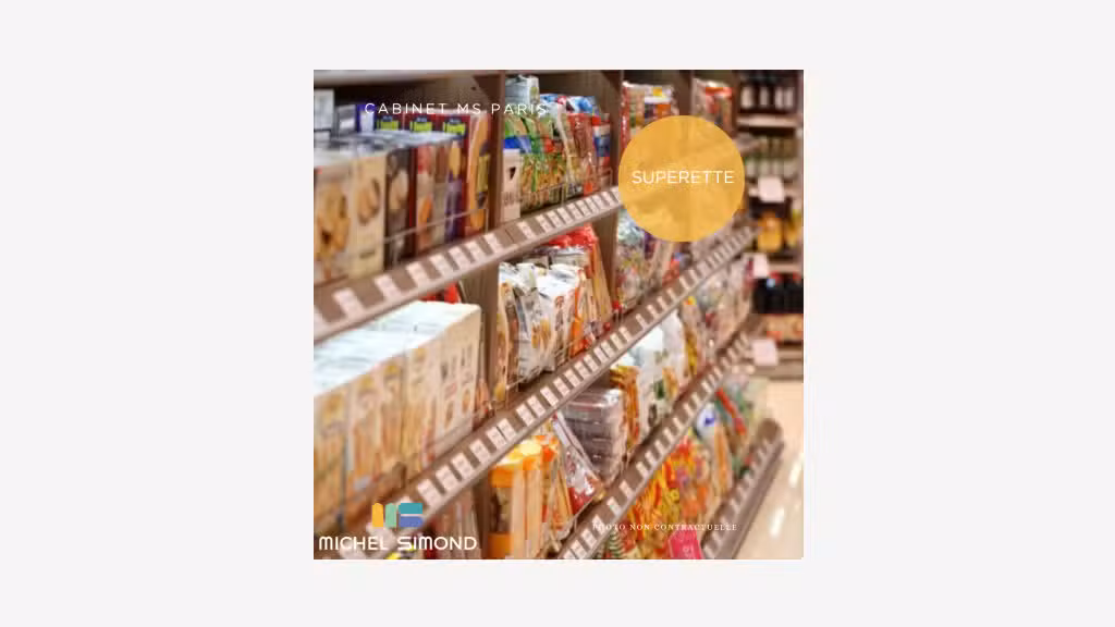 A céder supermarché alimentaire VAE à Paris 75014