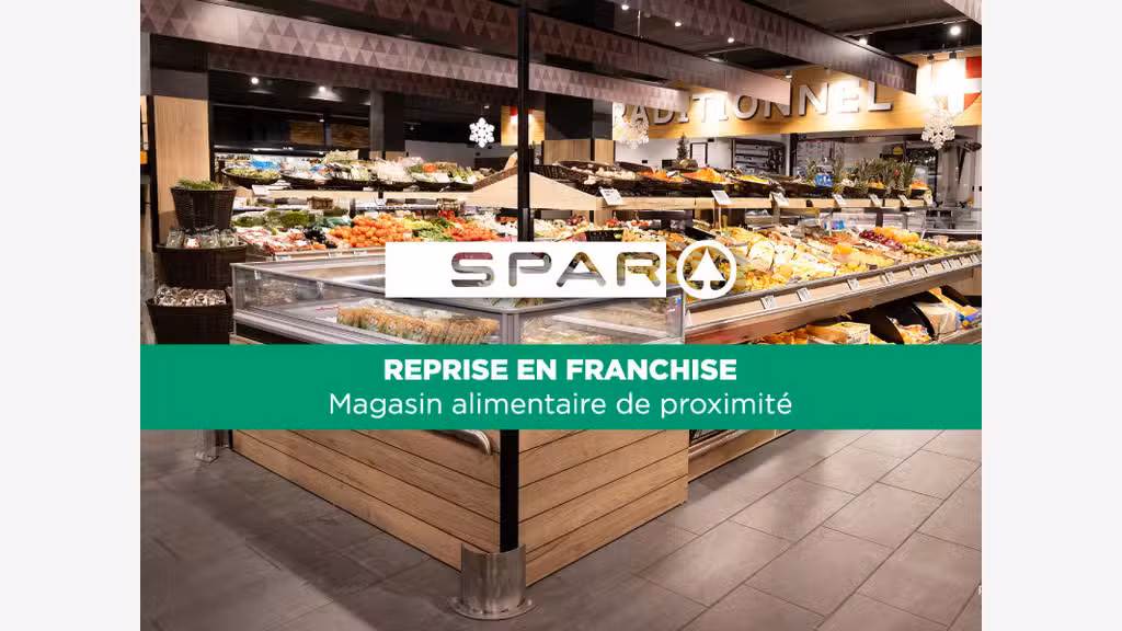Reprise commerce alimentaire dans le 76