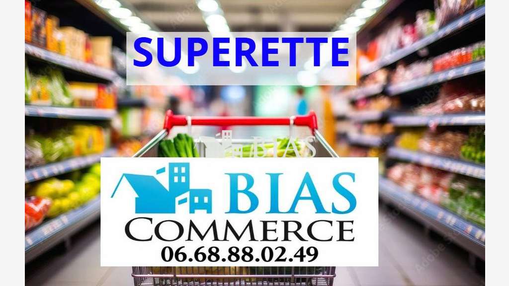 Vente supérette de proximité en centre ville du 76