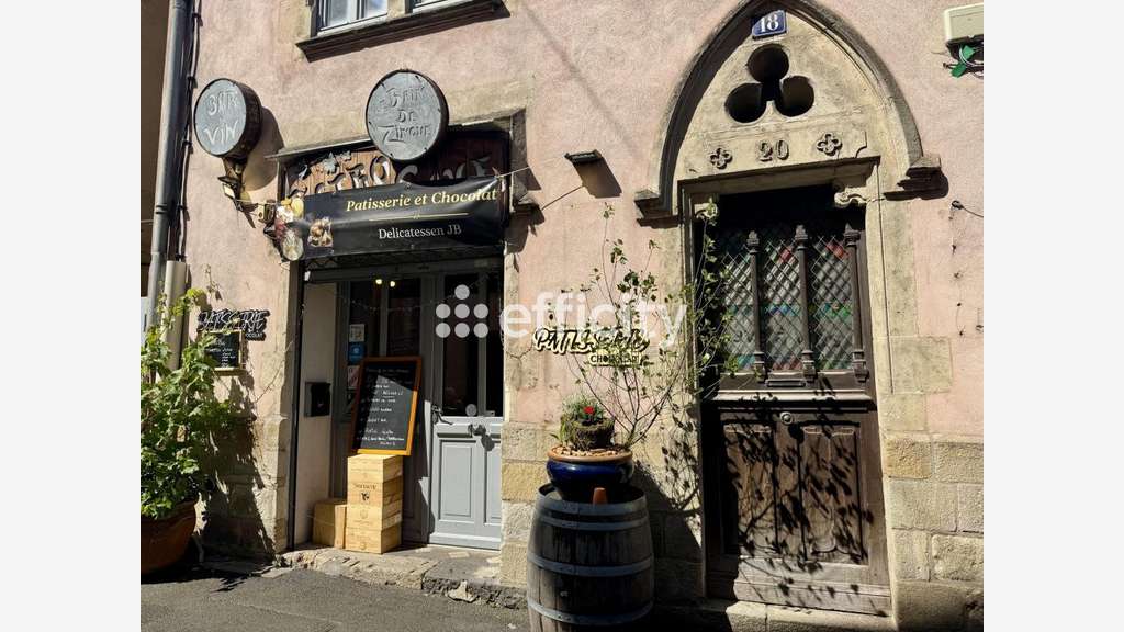 Vente FDC bar à vin restaurant Thiers, bel empl.