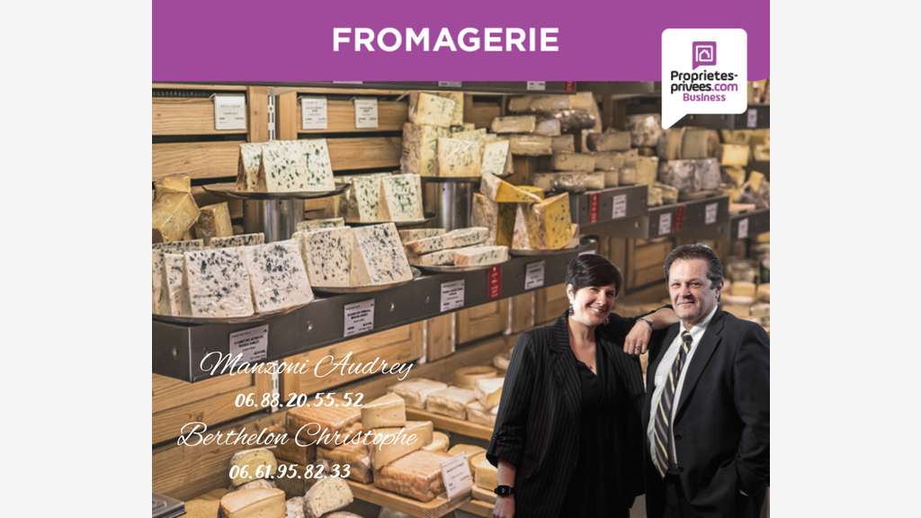 Vente fromagerie à Sainte-Savine secteur Troyes