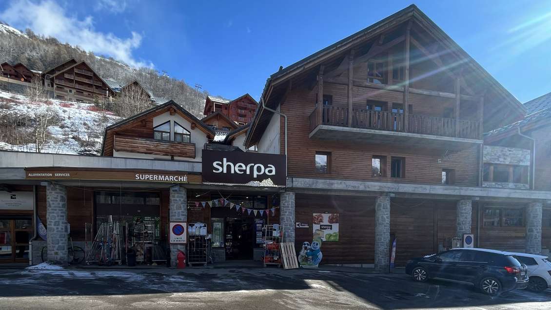 Vente supermarché station de ski de Valloire