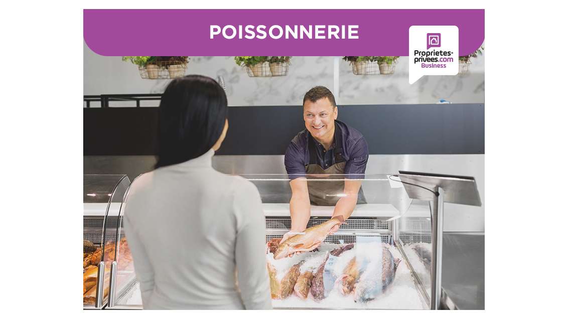 Vente poissonnerie secteur de Versailles