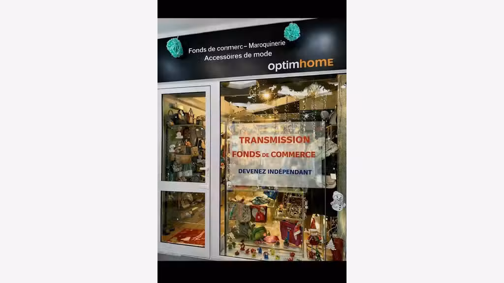 A vendre fonds de commerce maroquinerie à Auray