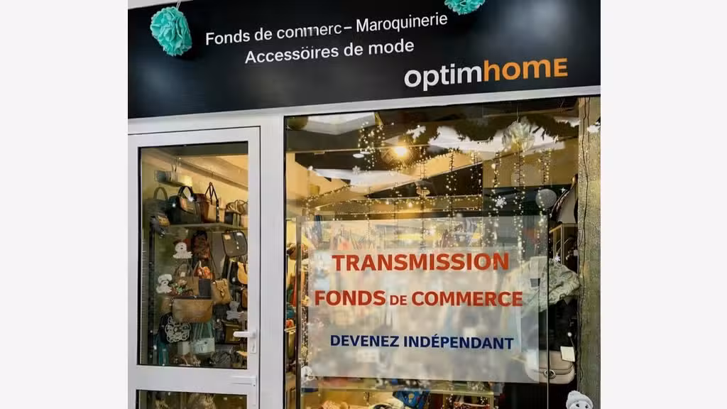 A vendre fonds de commerce maroquinerie à Auray