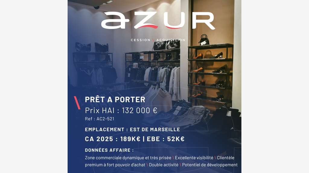 VENTE Boutique Prêt-à-Porter & E-commerce
