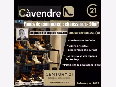 Vente FDC chaussures à Bourg en Bresse centre