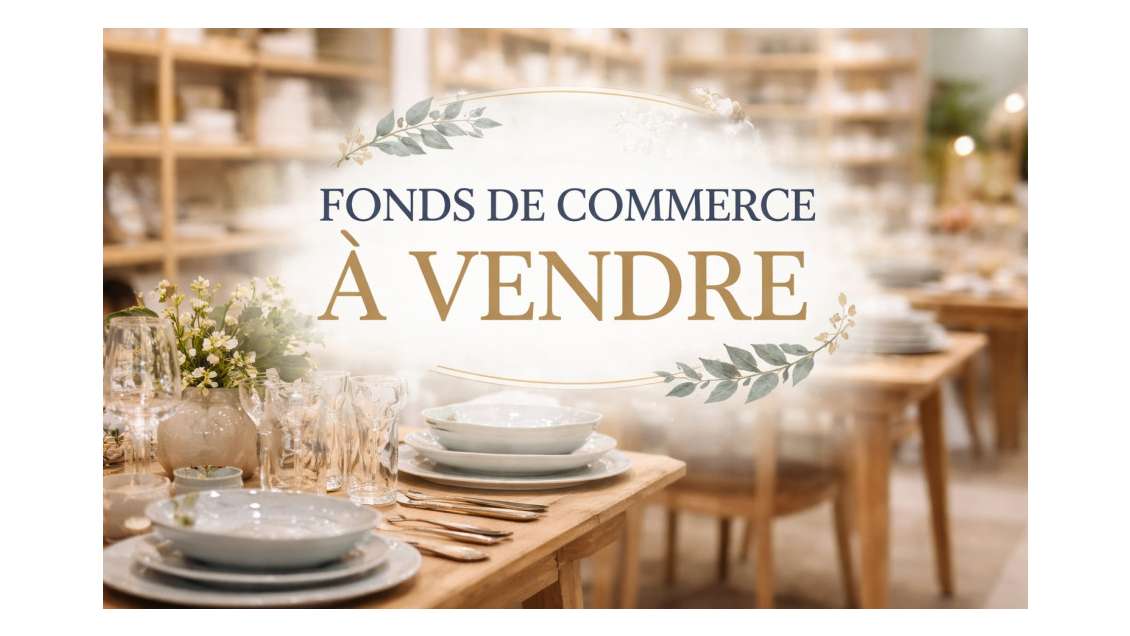 Fonds de commerce boutique spécialisé à Angers