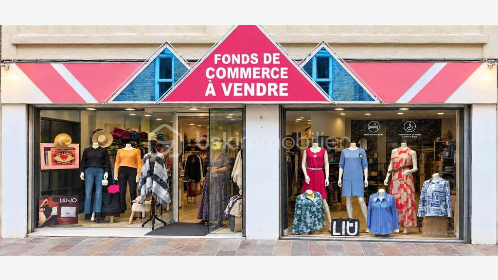À vendre FDC prêt-à-porter accessoires au Neubourg