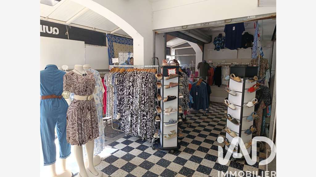 AV magasins vêtement rues piétonnes Canet Plage