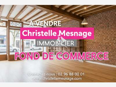 A vendre commerce à Dinan centre historique