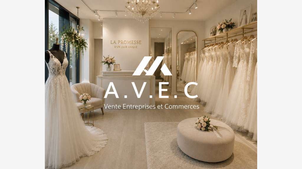 Vente boutique de robes de mariées dept Drôme