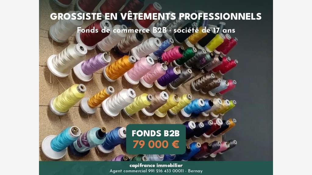 Vente grossiste en vêtements pro à Brionne 27800