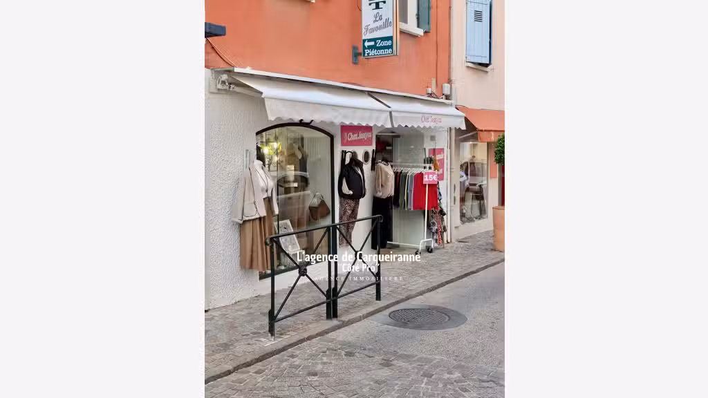 Vente FDC boutique de prêt à porter Le Lavandou
