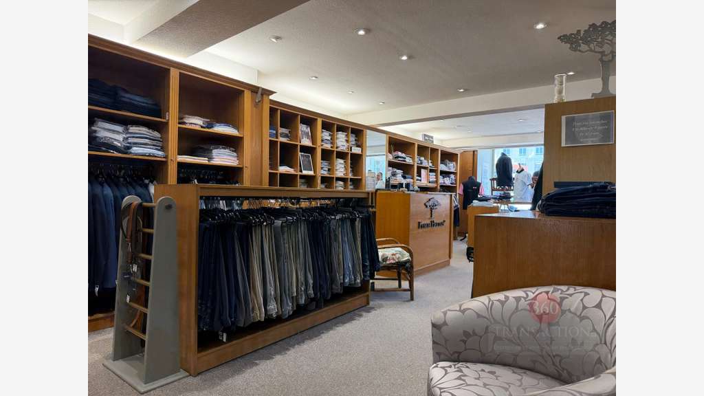 Magasin de prêt‑à‑porter homme à céder à Marmande