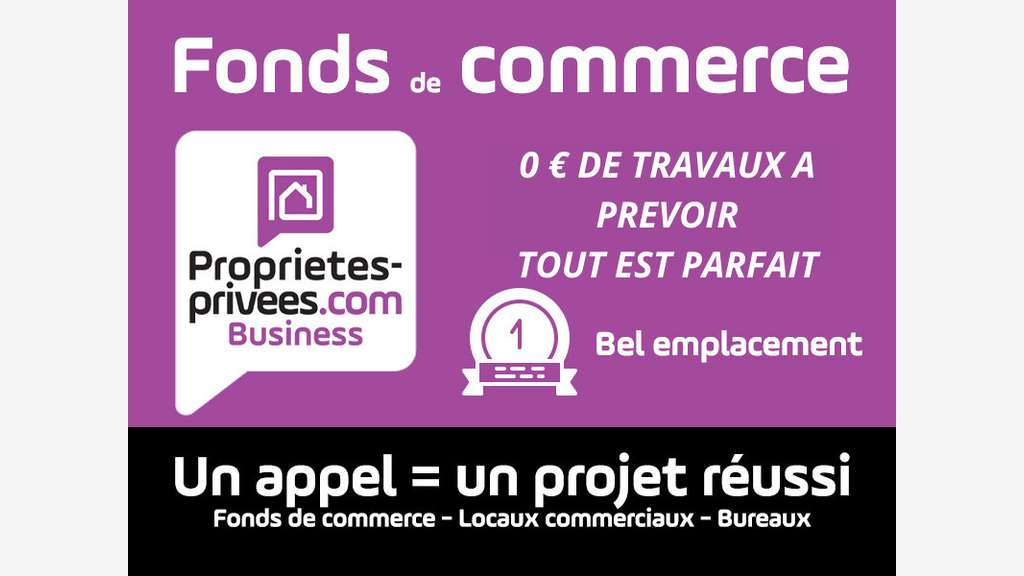 A vendre FDC concept store en centre-ville Pertuis
