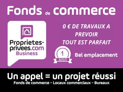 A vendre FDC concept store en centre-ville Pertuis