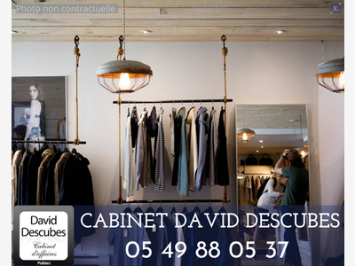 Vente magasin de prêt à porter rue piètonne Niort