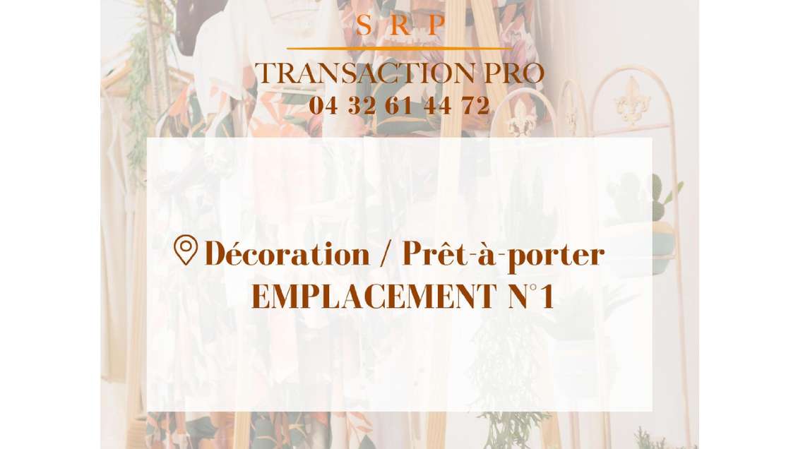 A vendre magasin décoration prêt à porter Vaucluse