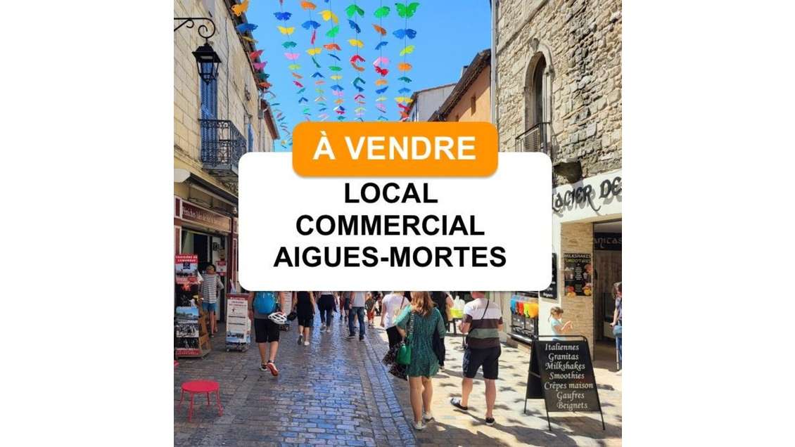 Vente concept store empl premium à Aigues Mortes
