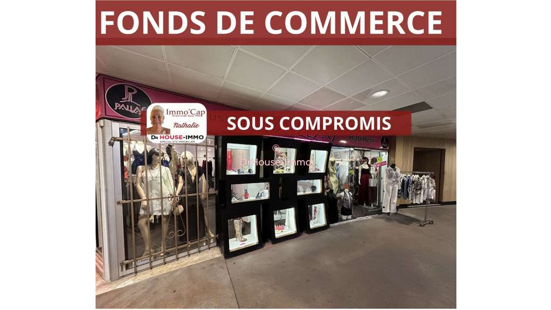 Cède fonds de commerce 79m² + studio au Cap d'Agde