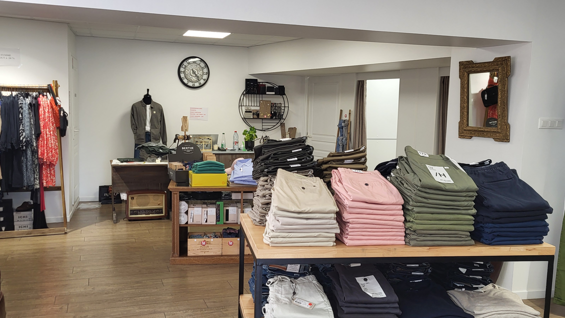 Vente boutique de prêt à porter homme 47