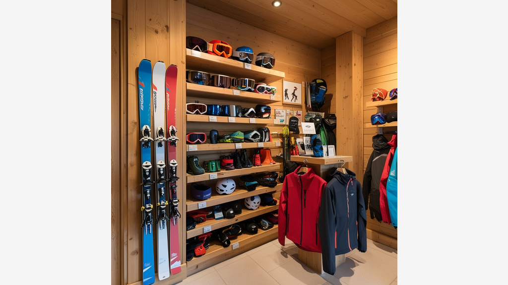 Vente magasin de sport en station Haute Tarentaise