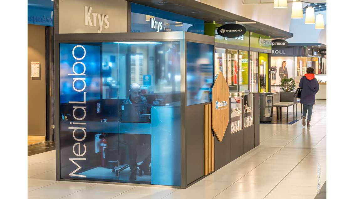 Créez kiosque multimédia emplacement premium