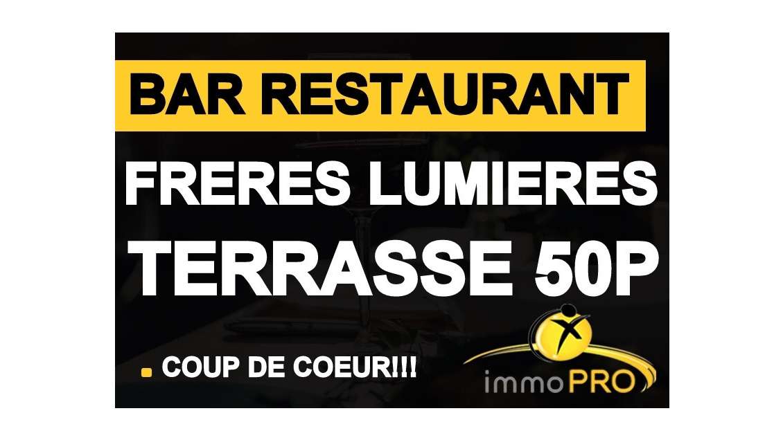 Vente magnifique bar restaurant à Lyon 69008